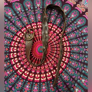 Gap Braided Leather Belt